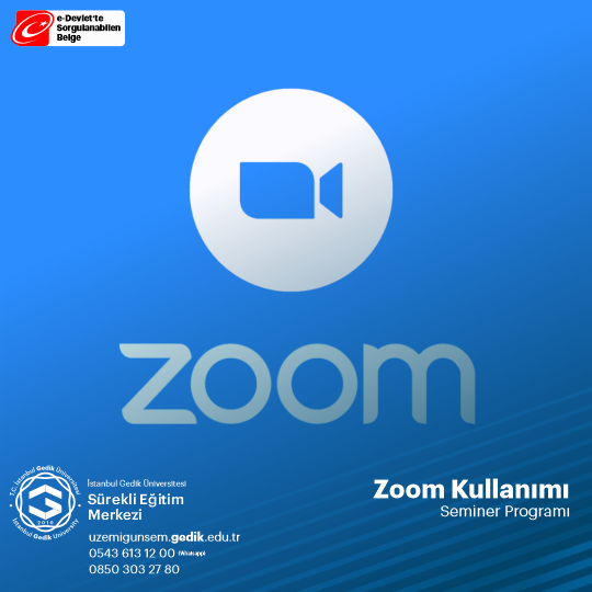 Zoom Kullanımı