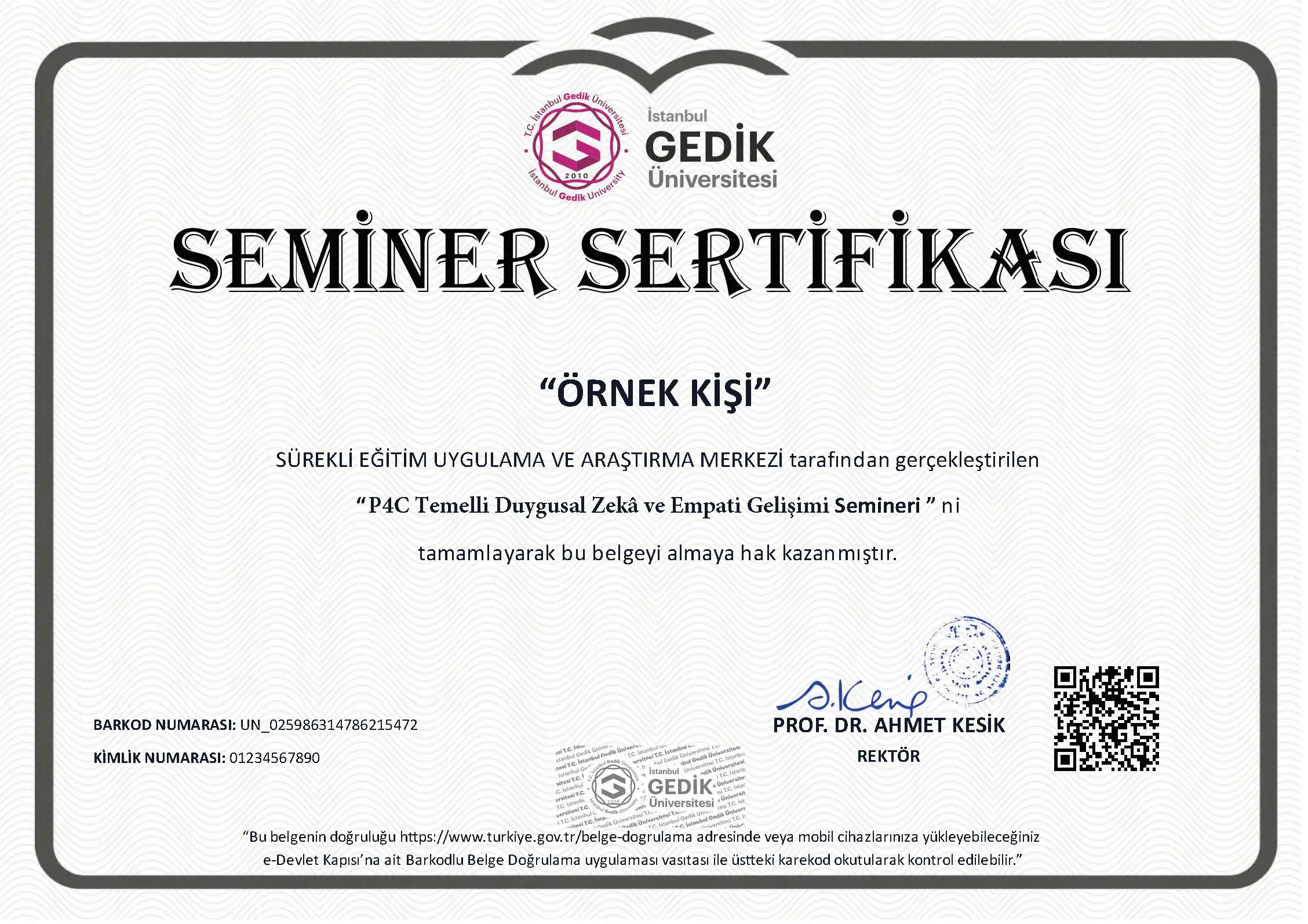 P4C Temelli Duygusal Zekâ ve Empati Gelişimi 