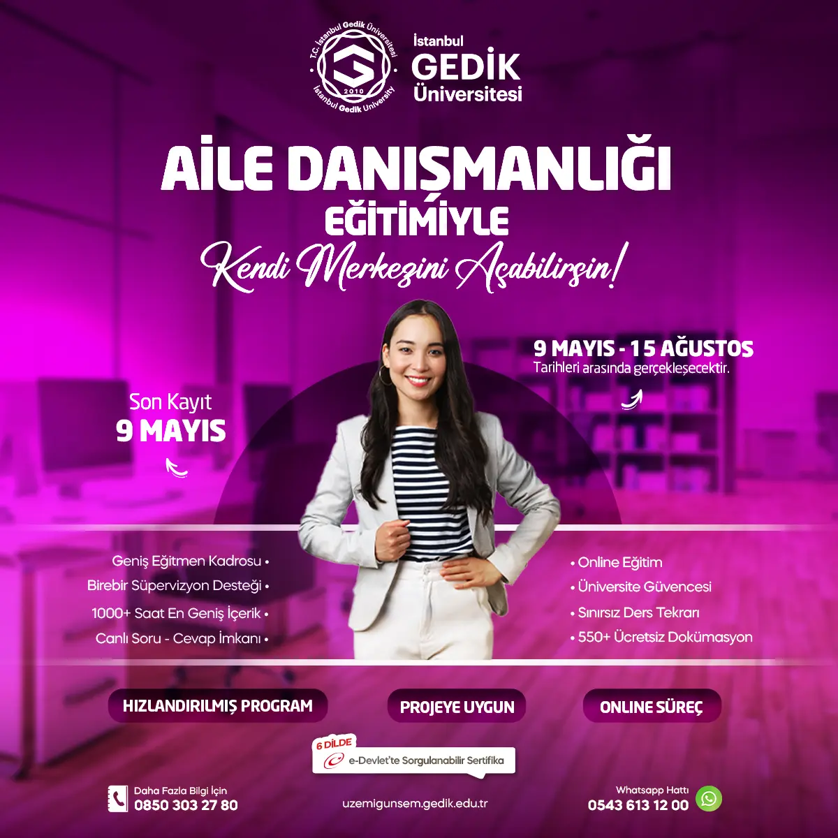 Aile Danışmanlığı Eğitimi Sertifika Programı
