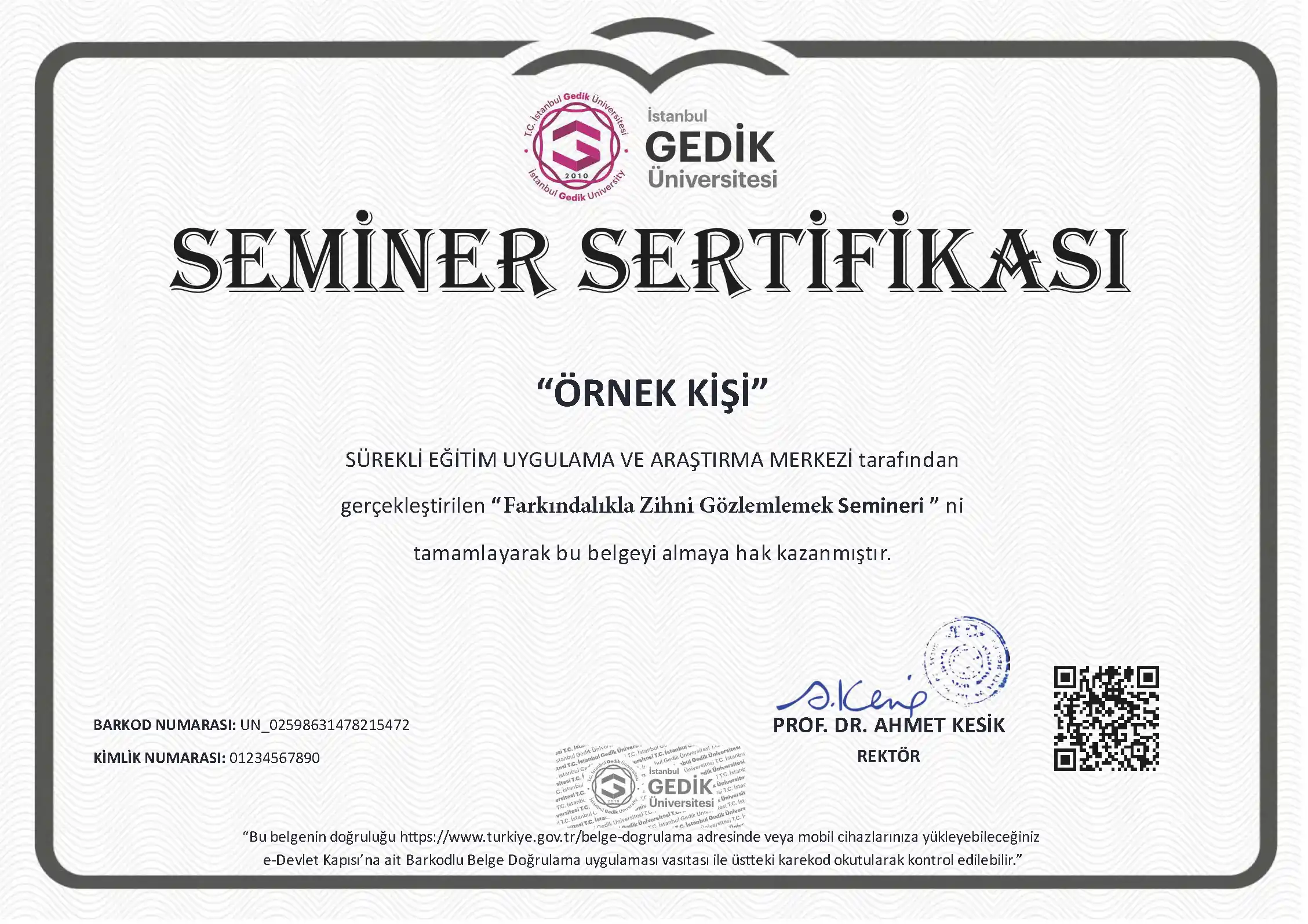 Farkındalıkla Zihni Gözlemlemek