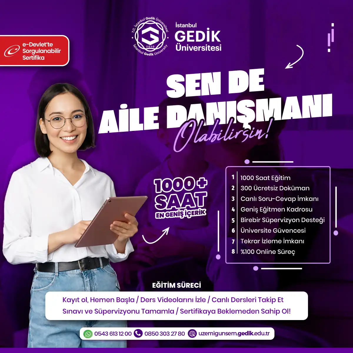 Aile Danışmanlığı Eğitimi Sertifika Programı