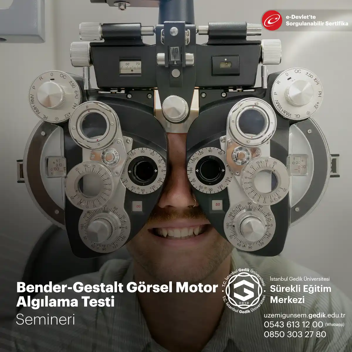 Bender-Gestalt Görsel Motor Algılama Testi Semineri