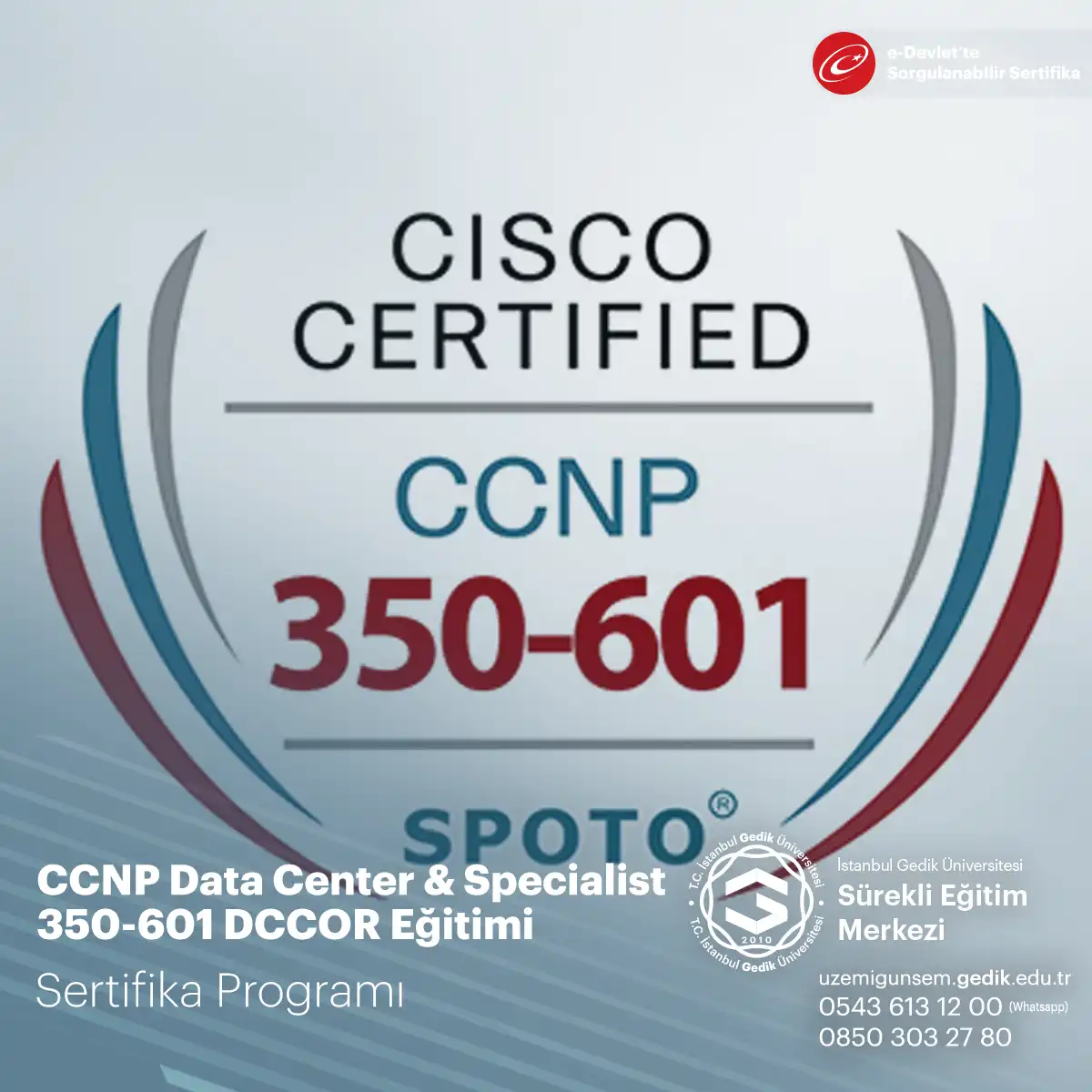 CCNP Data Center & Specialist 350-601 DCCOR Eğitimi