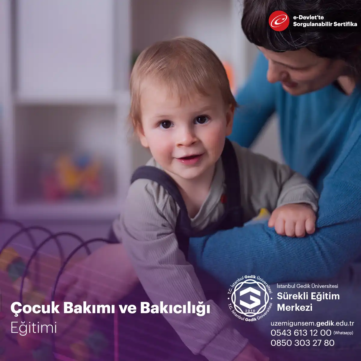 Çocuk Bakımı ve Bakıcılığı Eğitimi Sertifika Programı