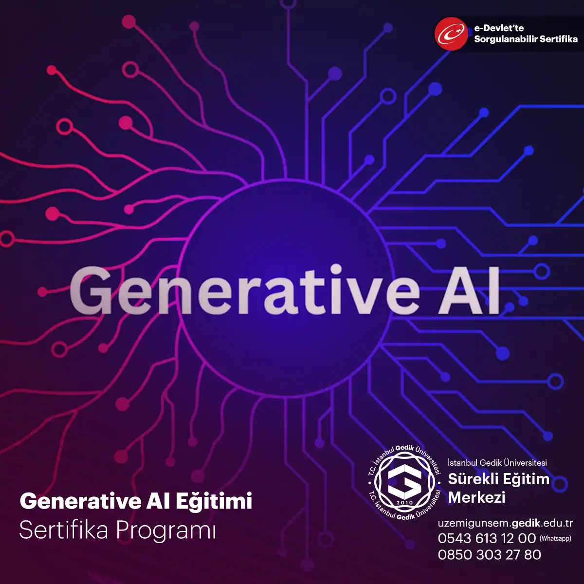 Generative AI Eğitimi