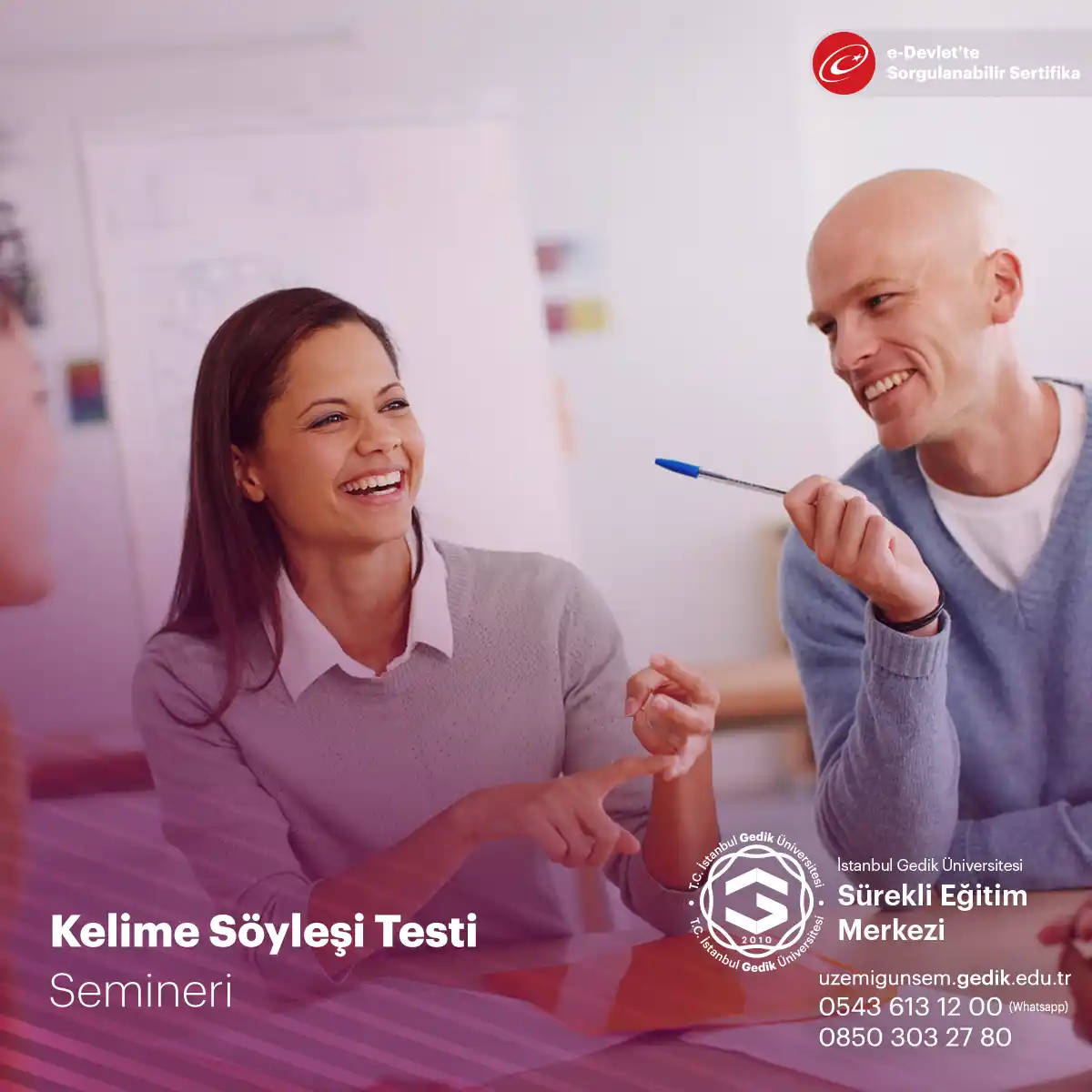 Kelime Söyleşi Testi Semineri