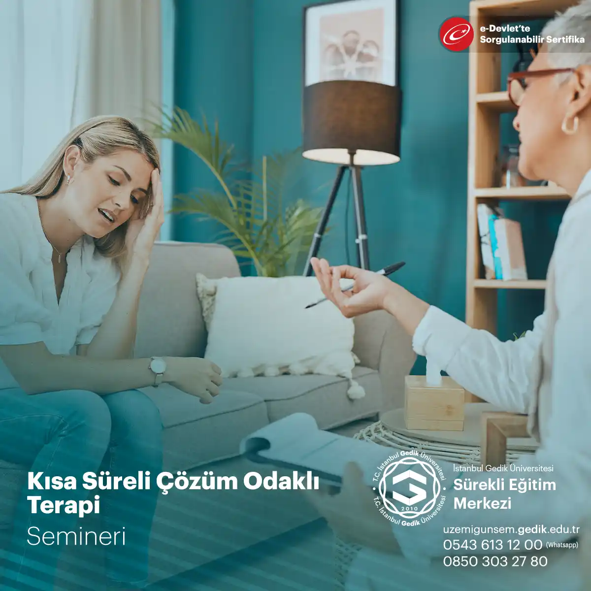 Kısa Süreli Çözüm Odaklı Terapi Semineri