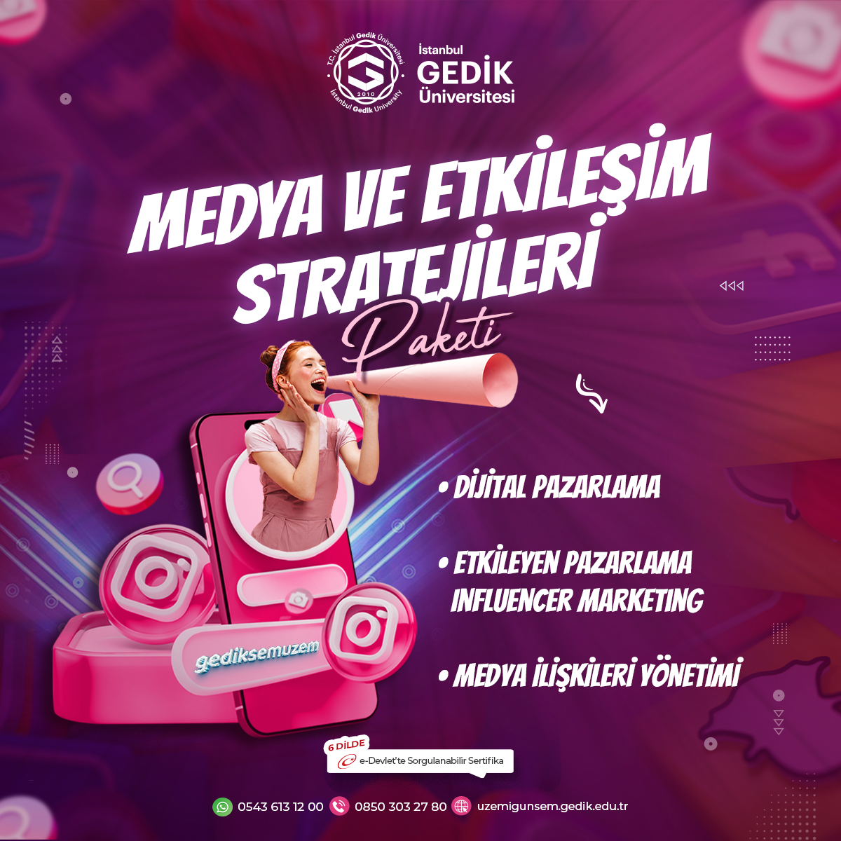 Medya ve Etkileşim Stratejileri Paketi