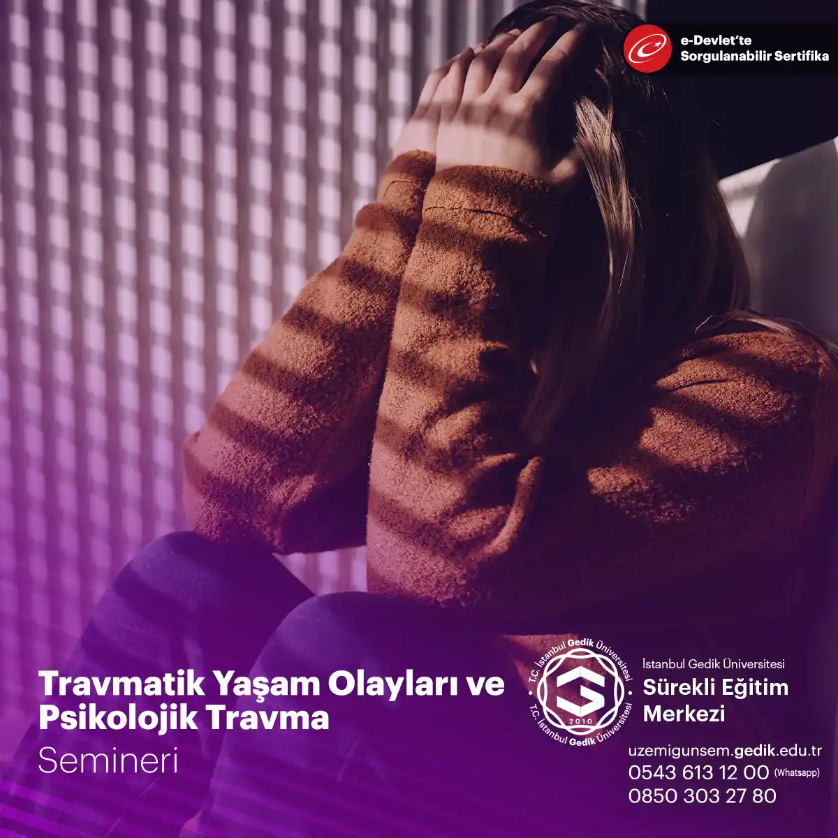 Travmatik Yaşam Olayları ve Psikolojik Travma Semineri