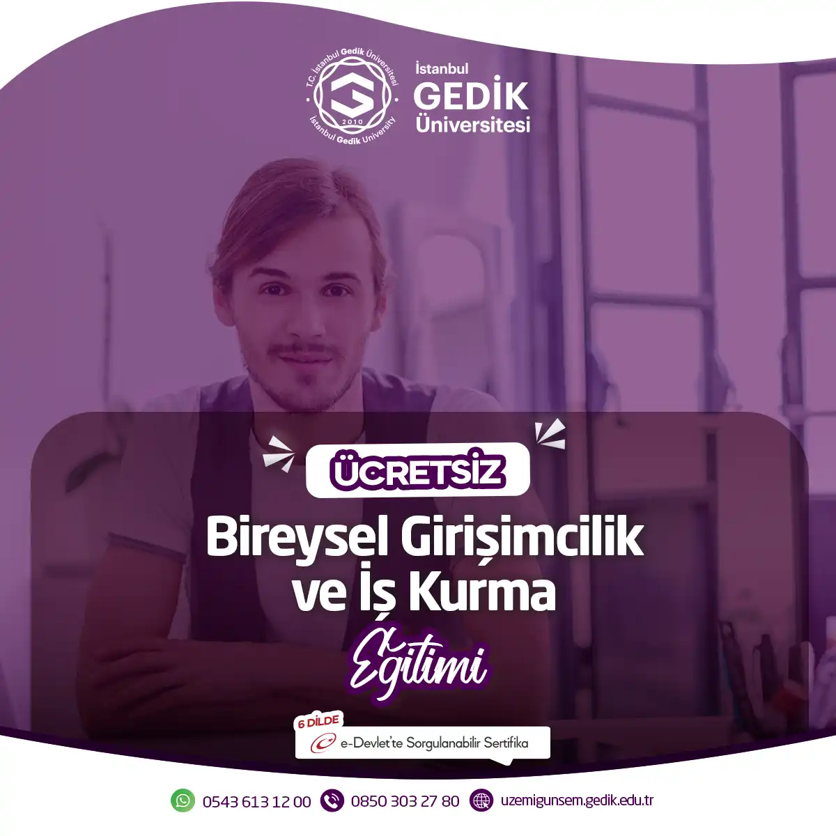 ÜCRETSİZ - Bireysel Girişimcilik ve İş Kurma Eğitimi