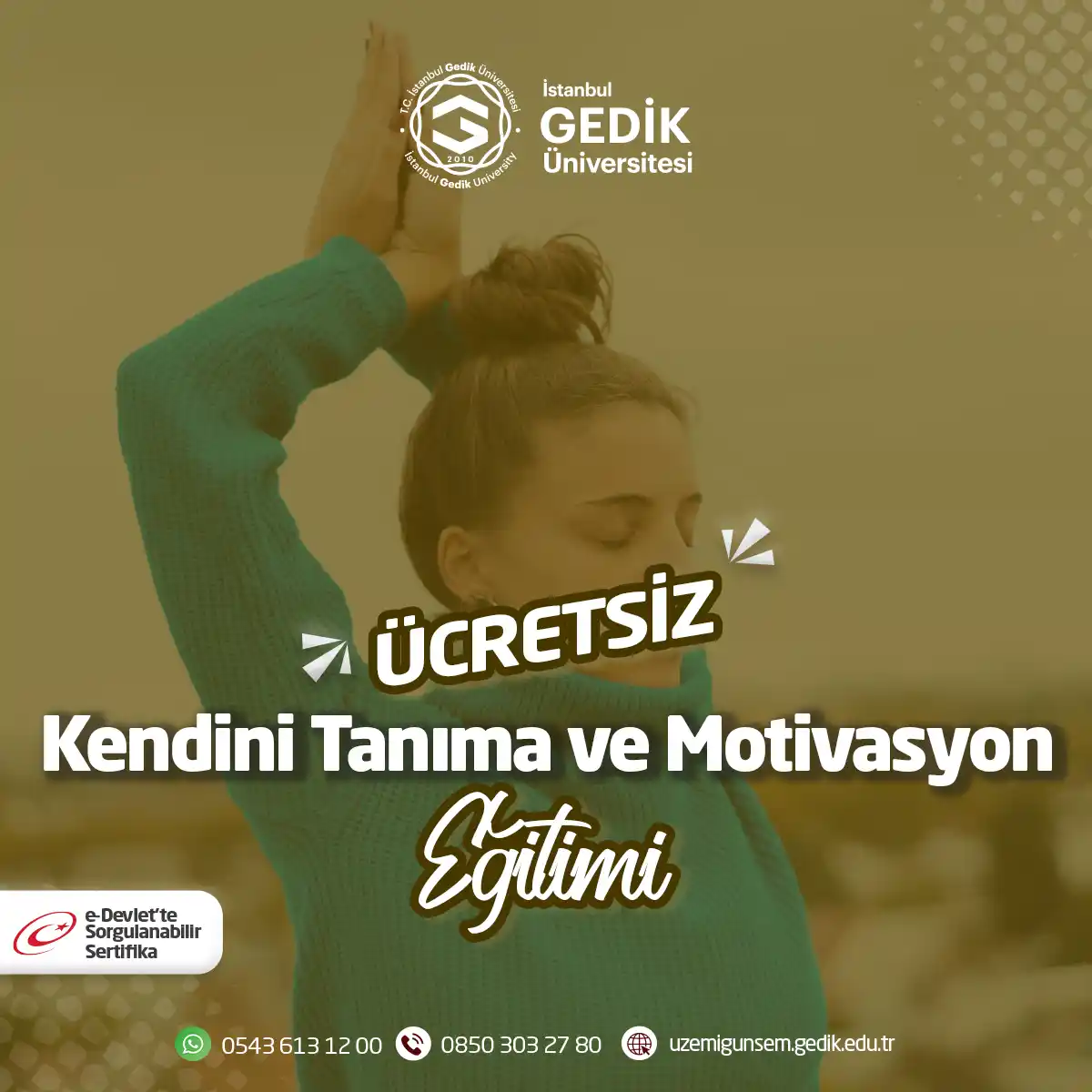 Ücretsiz - Kendini Tanıma ve Motivasyon Eğitimi