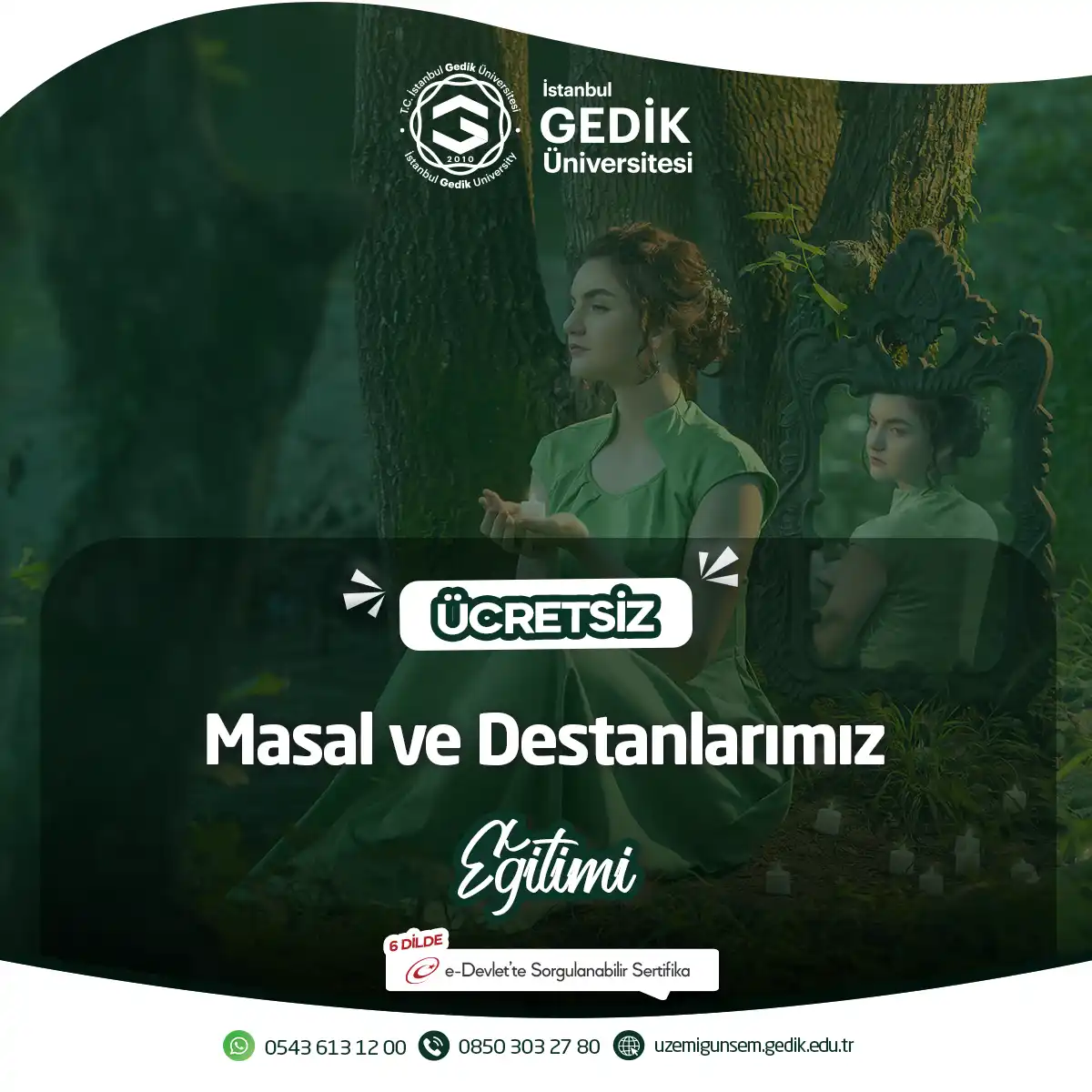 ÜCRETSİZ - Masal ve Destanlarımız Eğitimi