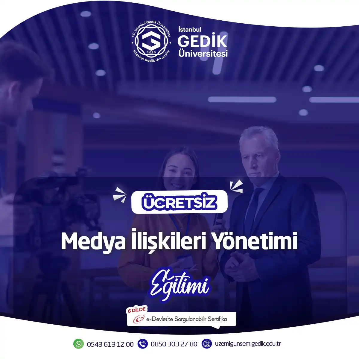 ÜCRETSİZ - Medya İlişkileri Yönetimi Eğitimi