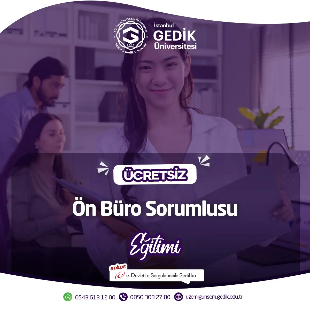 ÜCRETSİZ - Ön Büro Sorumlusu Eğitimi