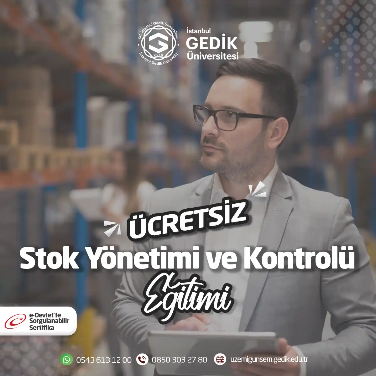 Ücretsiz - Stok Yönetimi ve Kontrolü Eğitimi