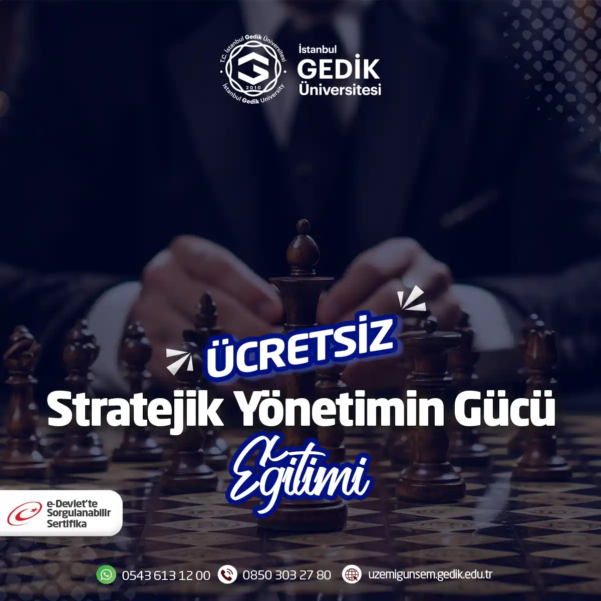 Ücretsiz - Stratejik Yönetimin Gücü Eğitimi