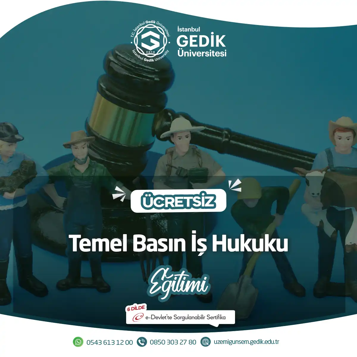 ÜCRETSİZ - Temel Basın İş Hukuku Eğitimi