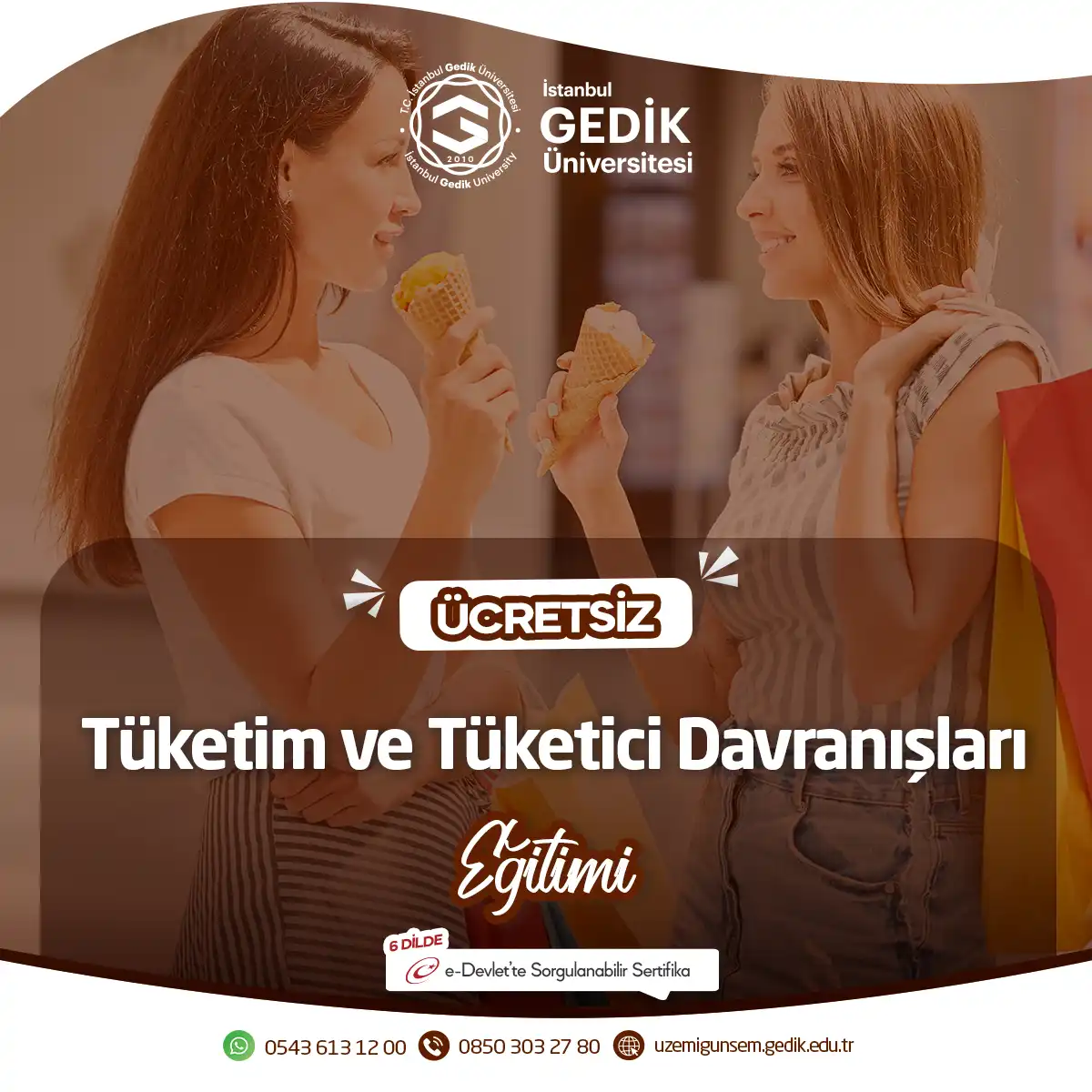 ÜCRETSİZ - Tüketim ve Tüketici Davranışları Eğitimi