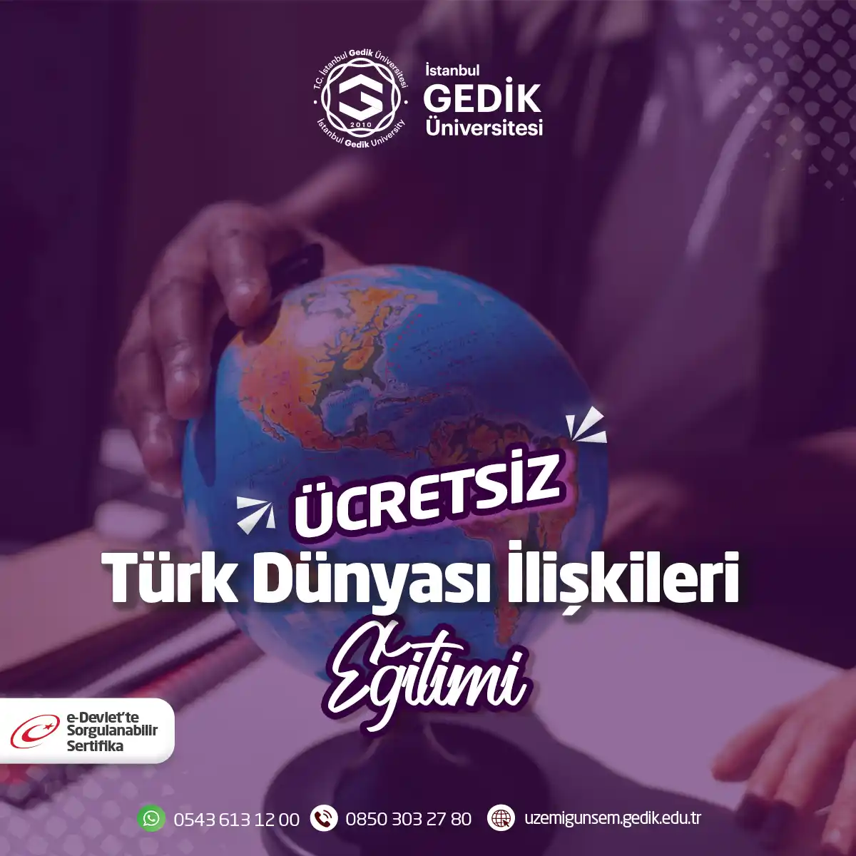 Ücretsiz - Türk Dünyası İlişkileri Eğitimi