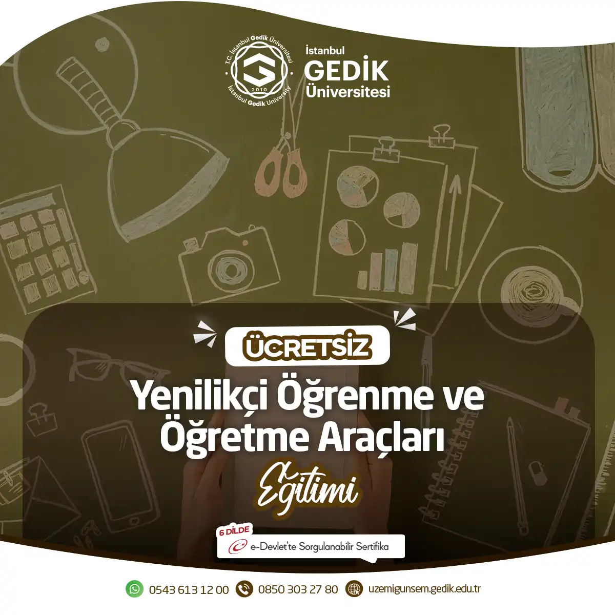 ÜCRETSİZ - Yenilikçi Öğrenme ve Öğretme Araçları Eğitimi