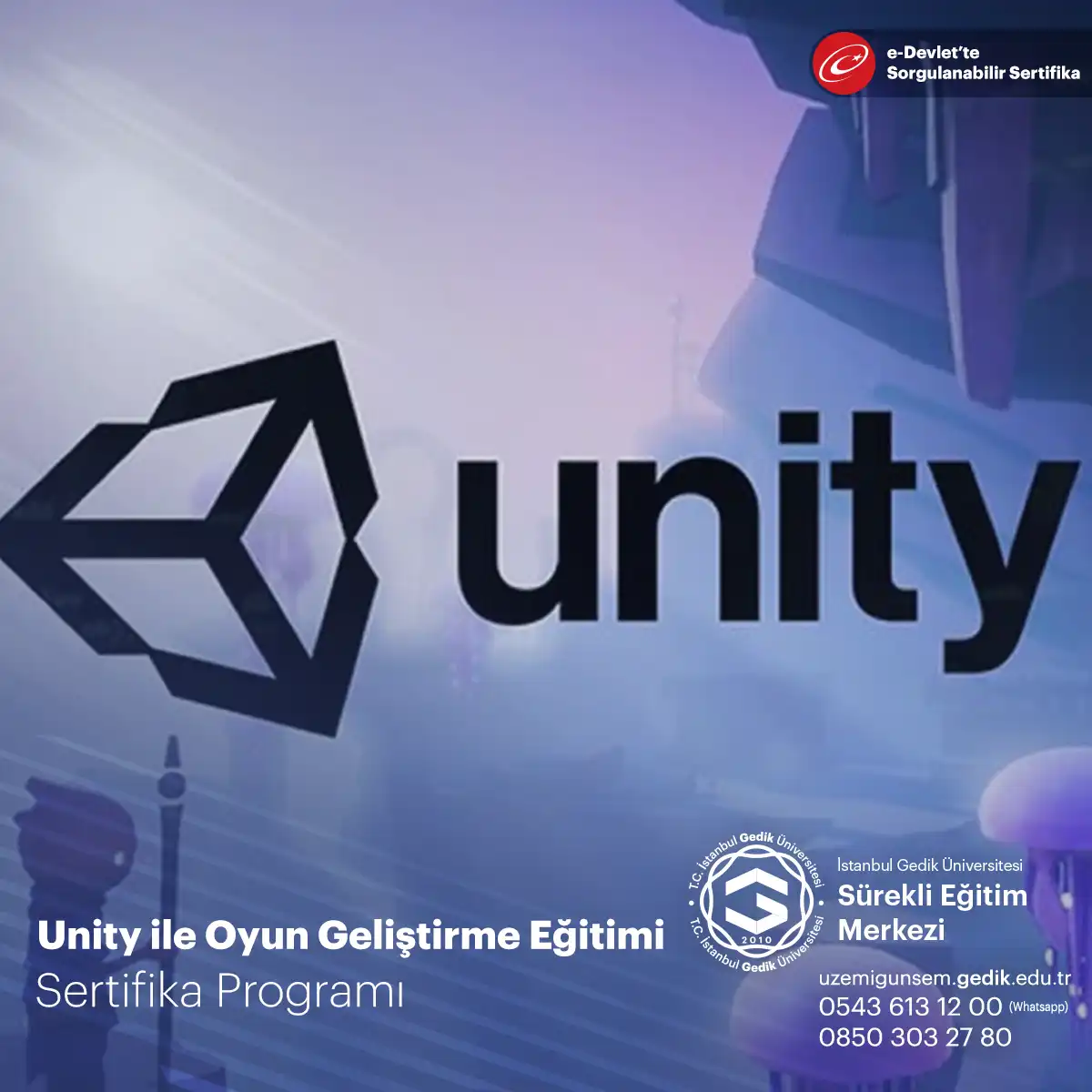 Unity ile Oyun Geliştirme Eğitimi