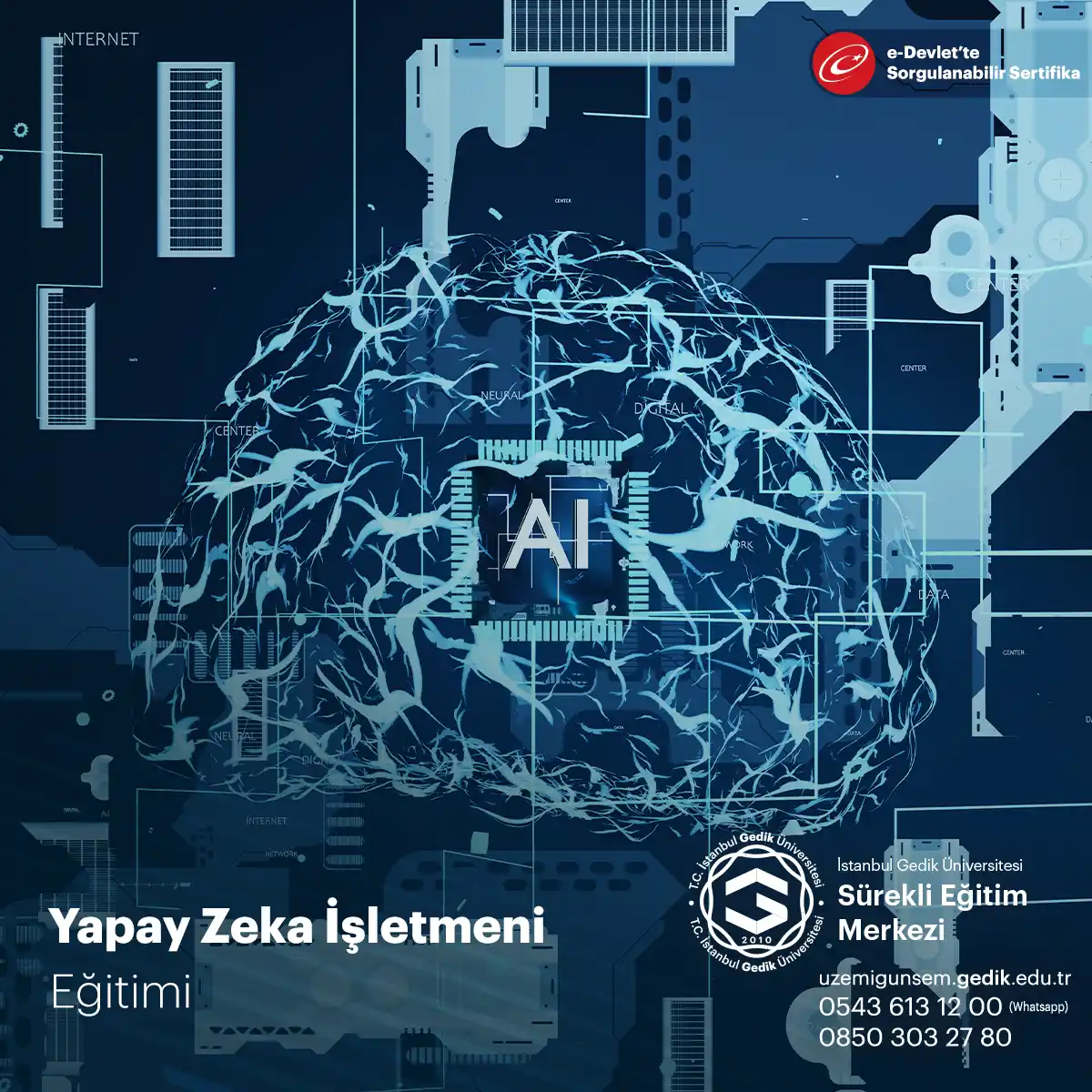 Yapay Zeka İşletmeni Eğitimi Sertifika Programı