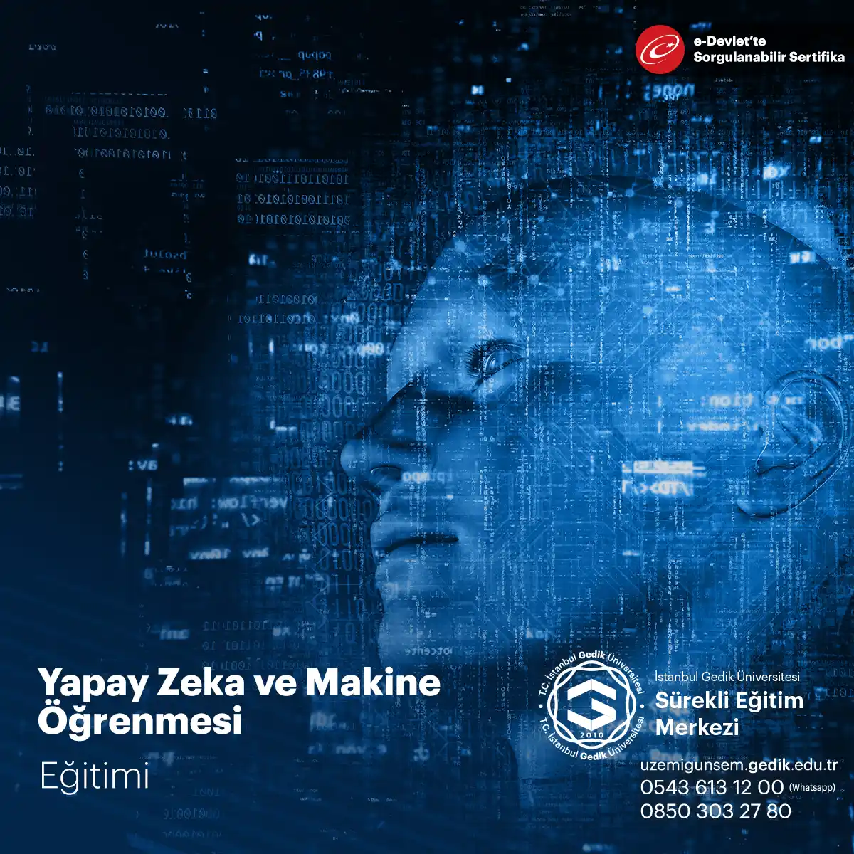 Yapay Zeka ve Makine Öğrenmesi Eğitimi Sertifika Programı