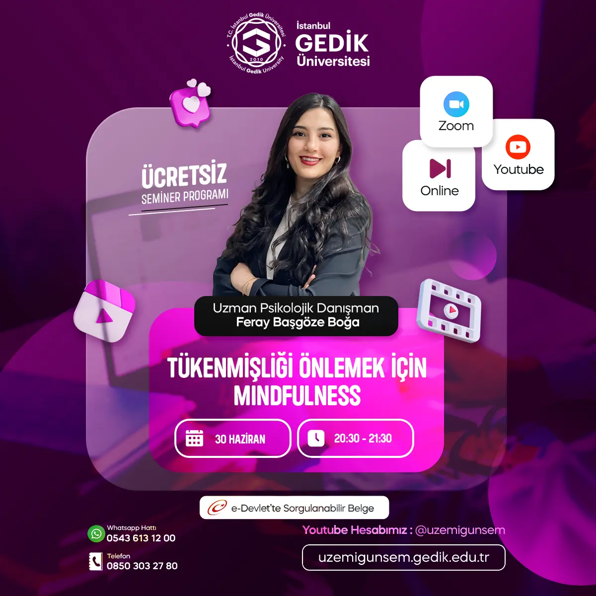Tükenmişliği Önlemek İçin Mindfulness