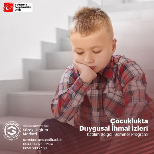 Çocuklukta Duygusal İhmal İzleri Semineri
