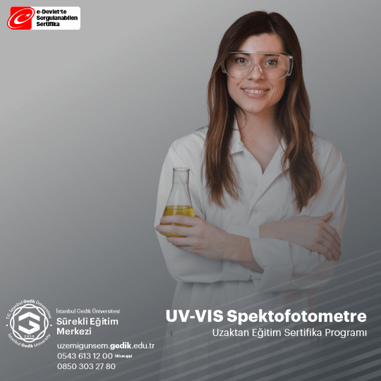 UV-VIS Spektrofotometre Eğitimi Sertifikası