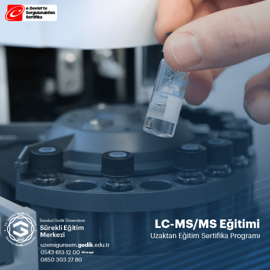 LC-MS/MS Sıvı Kromatografisi/Kütle Spektrometresi Sertifikası