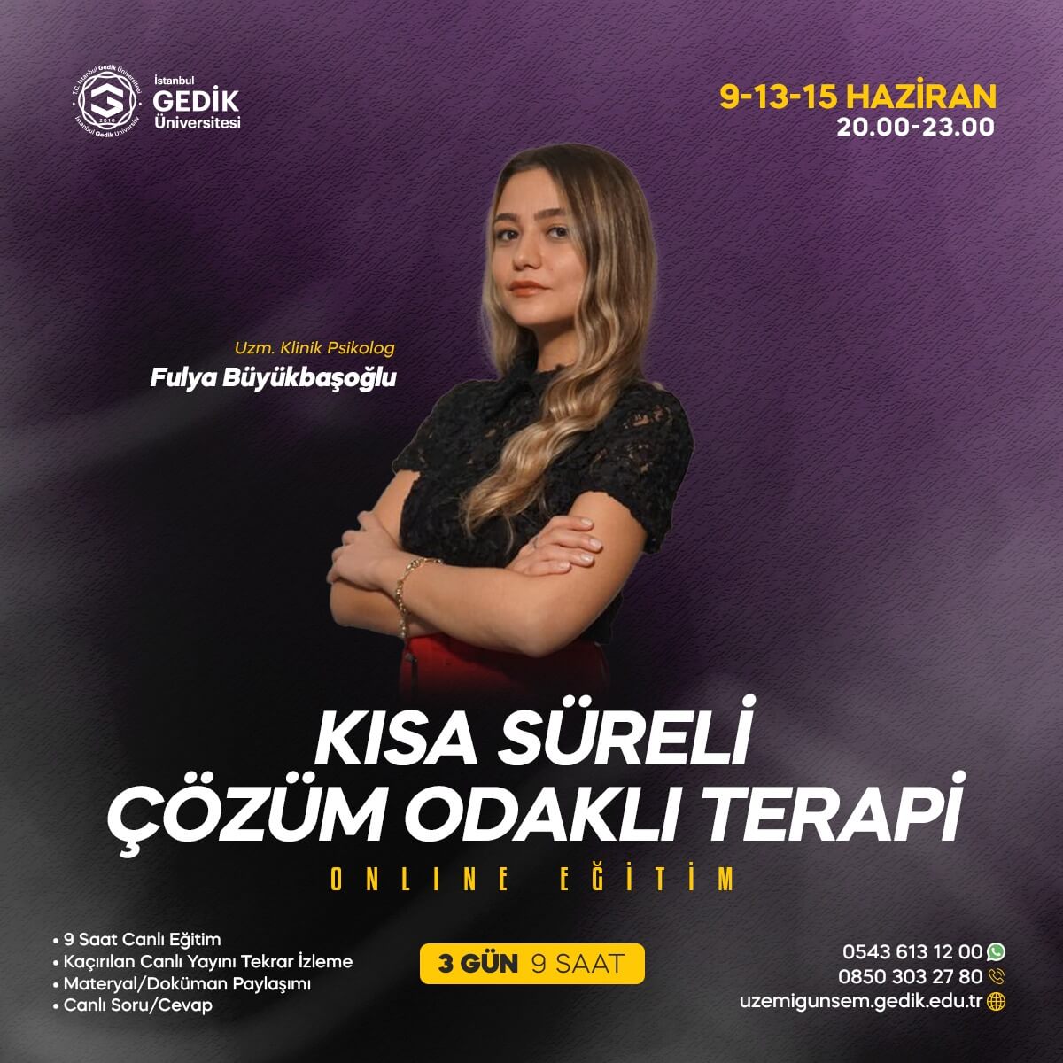 Kısa Süreli Çözüm Odaklı Terapi Sertifika Programı