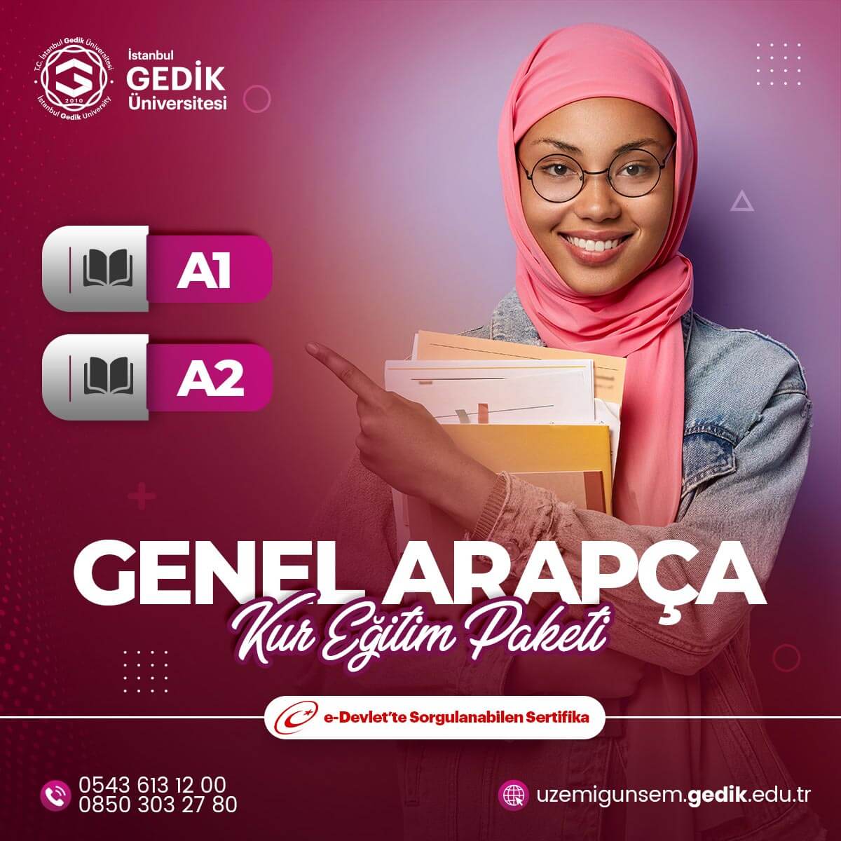 Genel Arapça (A1,A2) Kur Eğitim Paketi