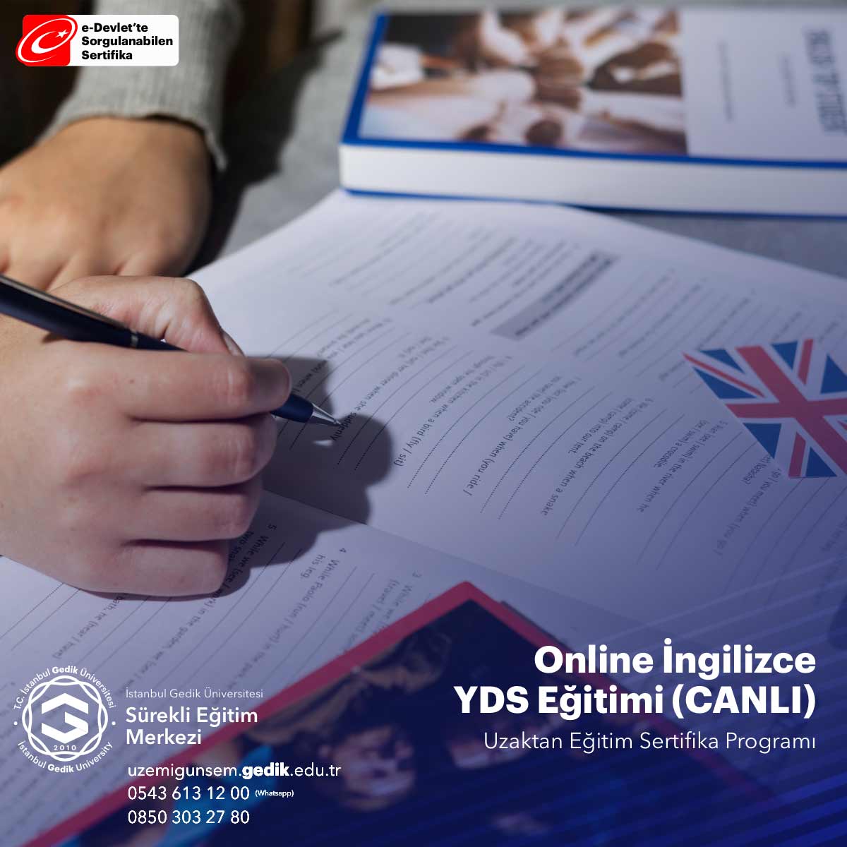 Online İngilizce YDS Eğitimi (CANLI)
