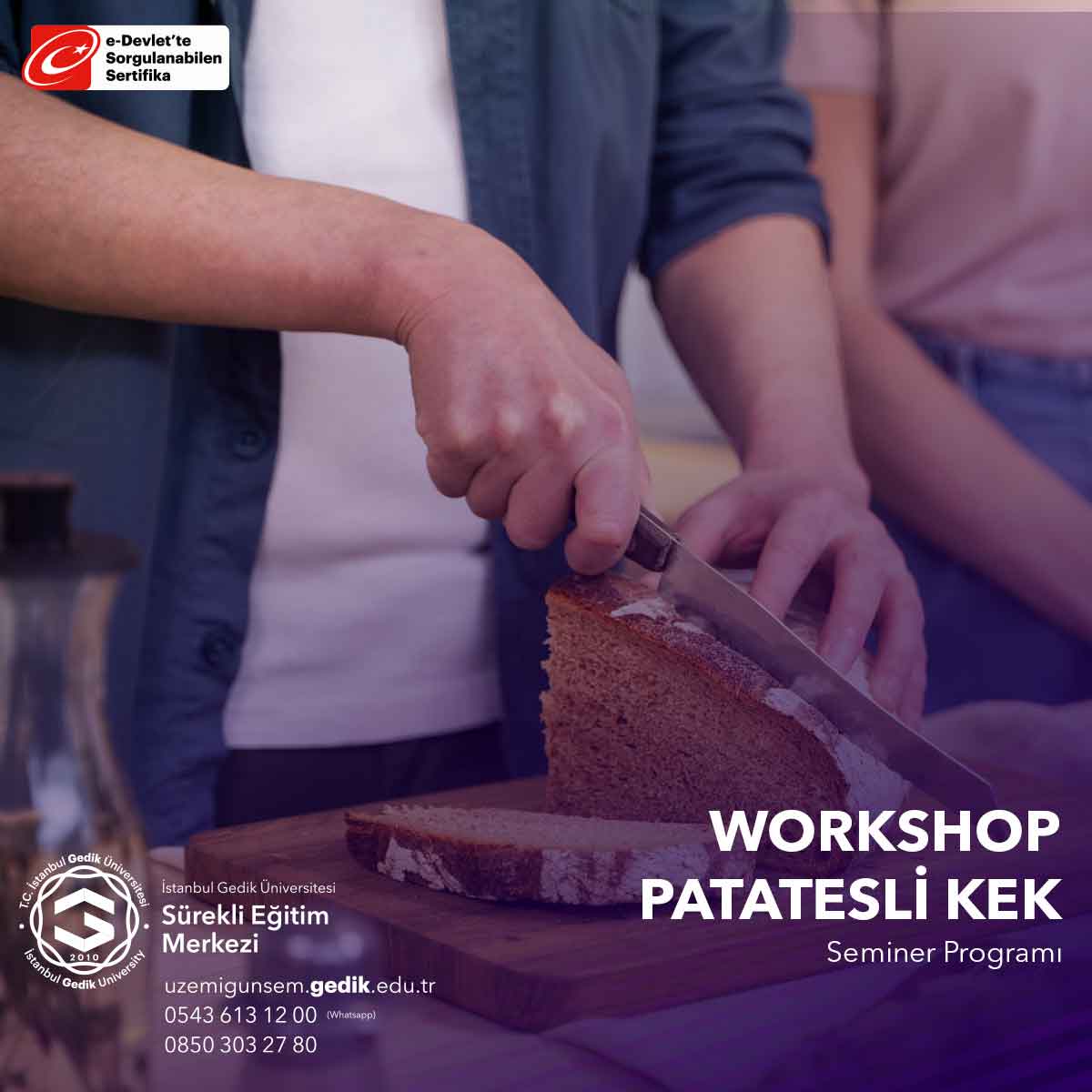 Workshop - Patatesli Kek