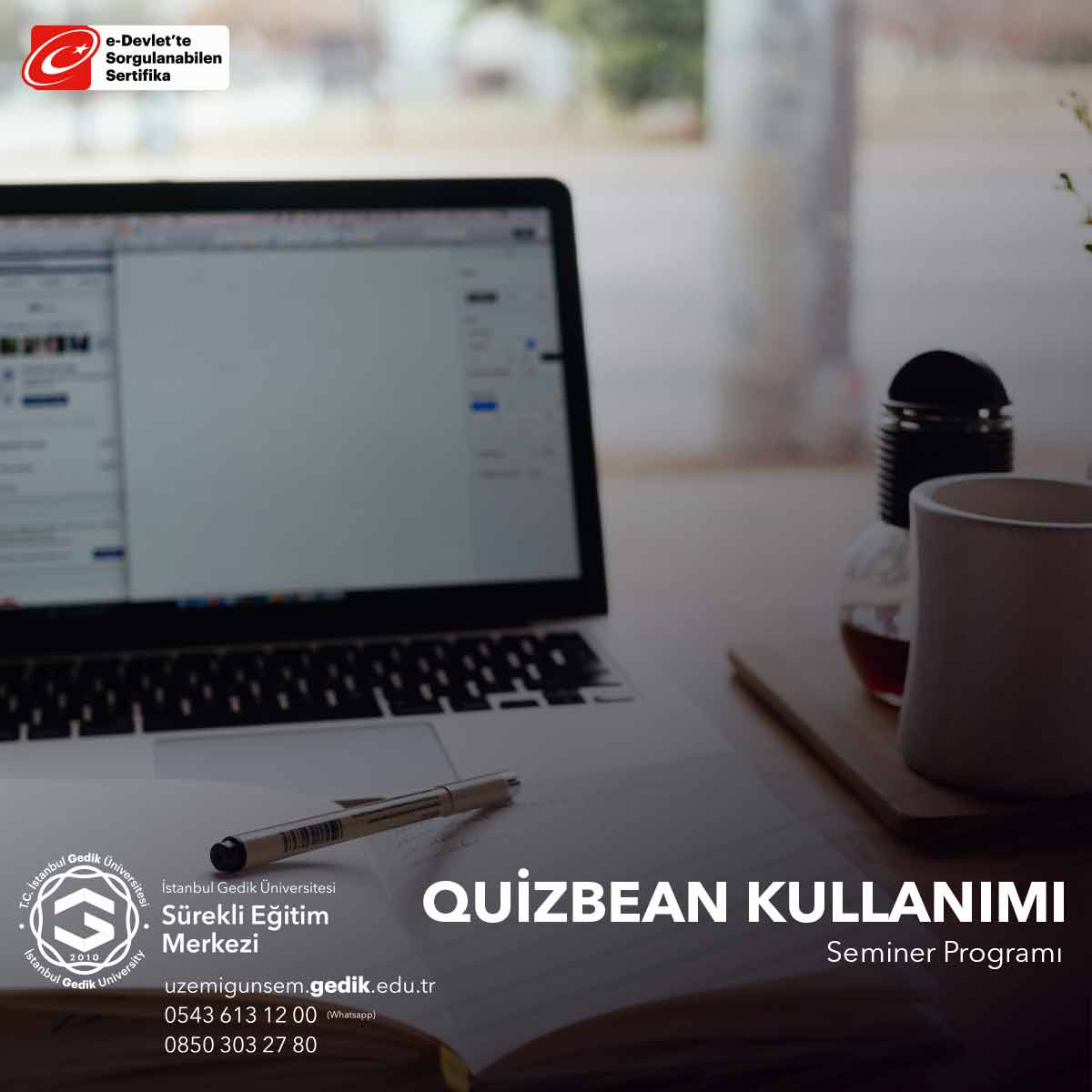 Quizbean Kullanımı Semineri, eğitimcilerin ve öğretmenlerin bu güçlü eğitim platformunu daha etkili bir şekilde kullanmalarını öğrenmeleri için düzenlenen bir seminerdir.