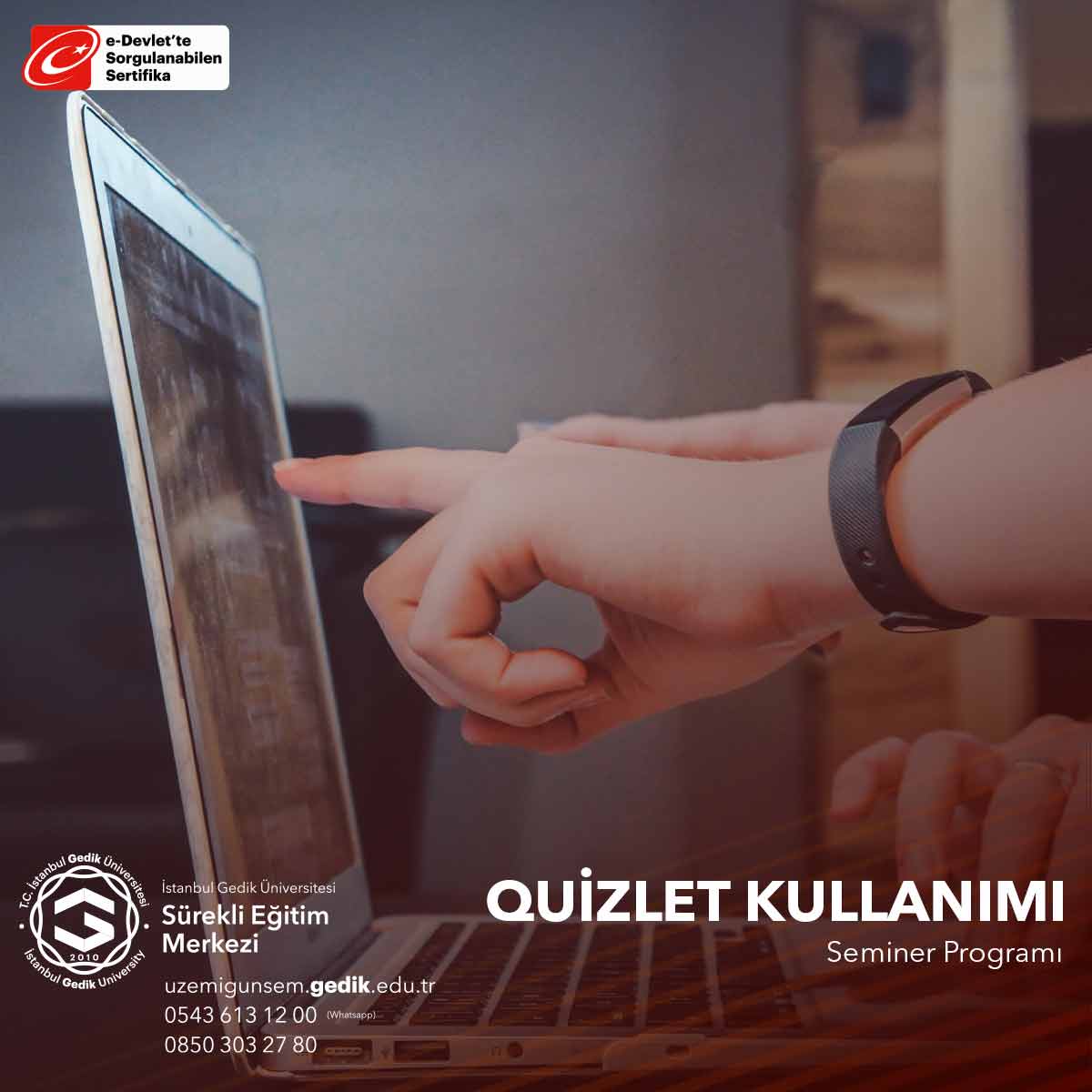 Quizlet Kullanımı Semineri, öğrencilere ve eğitimcilerine Quizlet platformunu etkili bir şekilde kullanarak öğrenme ve öğretme deneyimlerini zenginleştirmelerini öğrenmeleri için bir fırsat sunar.
