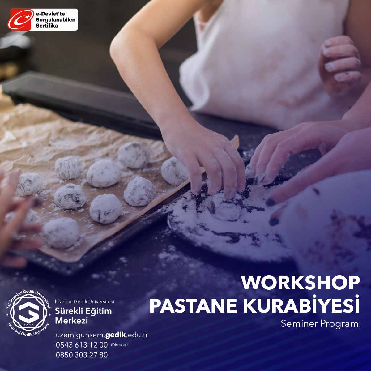 Workshop - Pastane Kurabiyesi