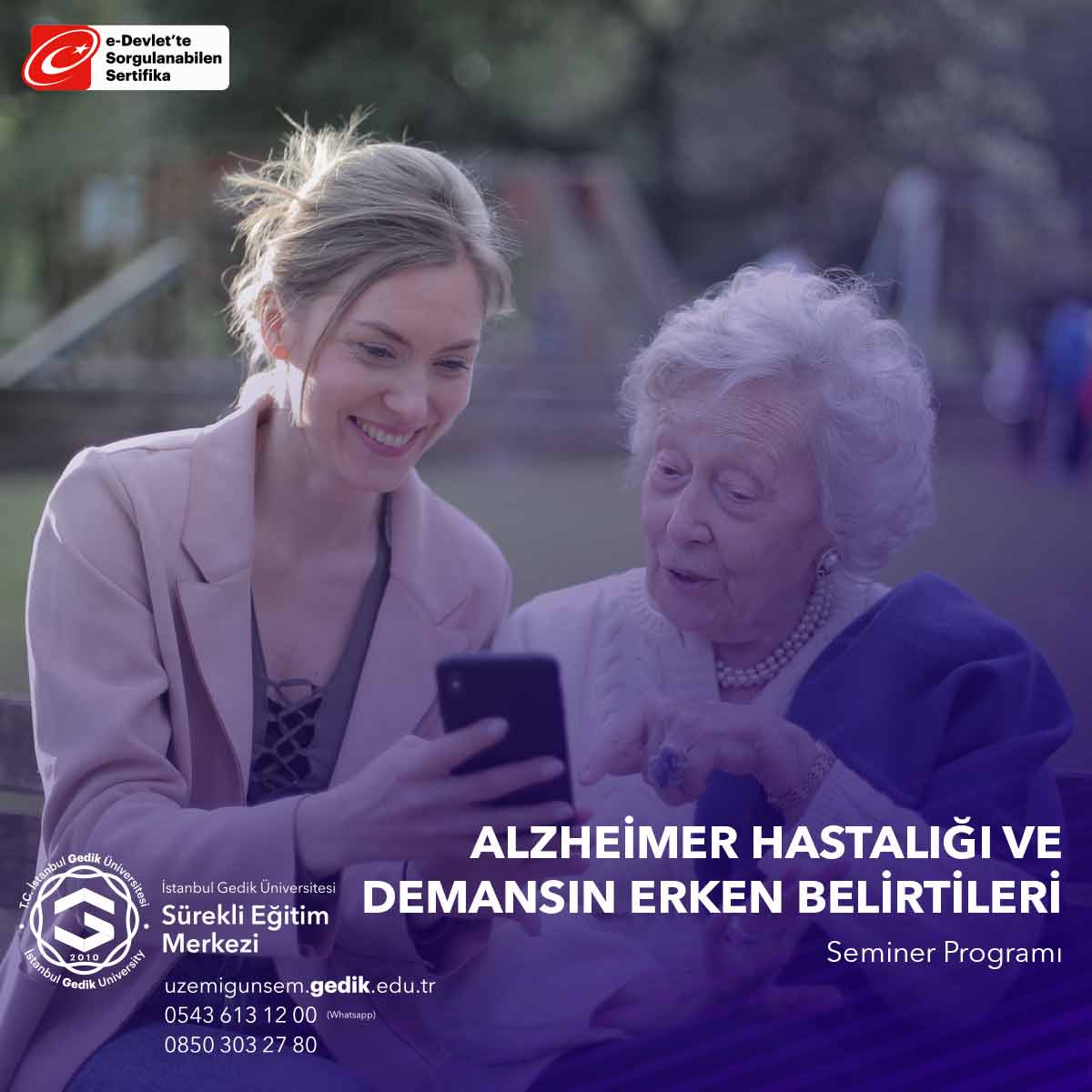Alzheimer Hastalığı Ve Demansın Erken Belirtileri Semineri