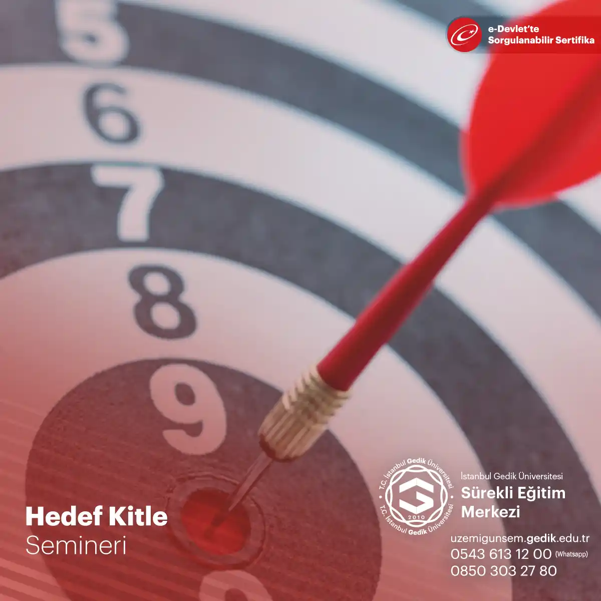 Hedef Kitle Semineri, pazarlama profesyonelleri ve işletme sahipleri için önemli bir bilgi kaynağıdır.