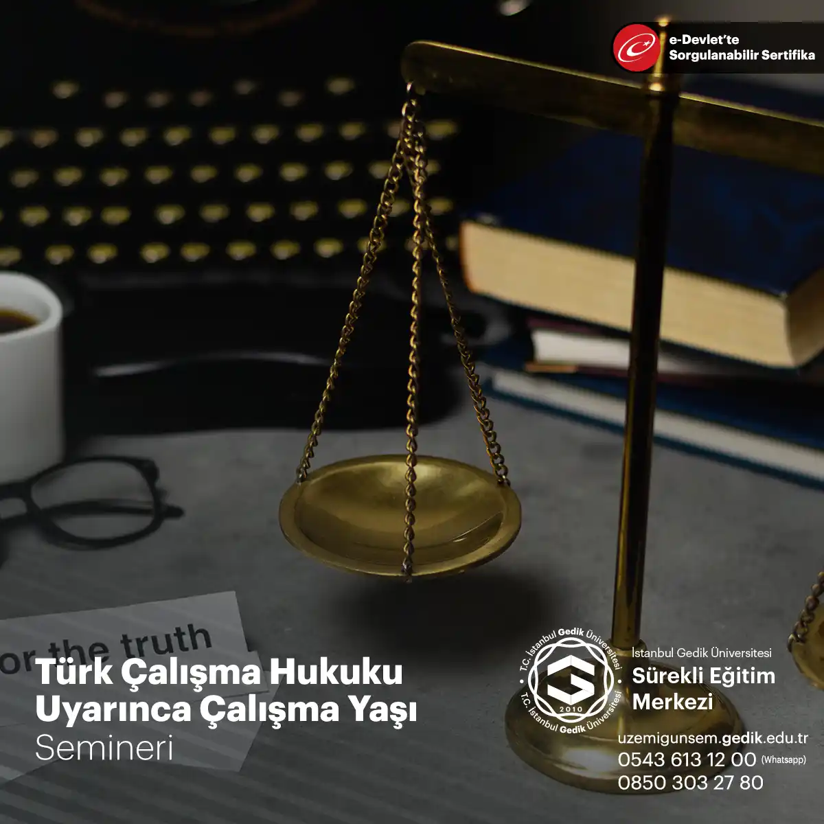 Türk Çalışma Hukuku Uyarınca Çalışma Yaşı Semineri