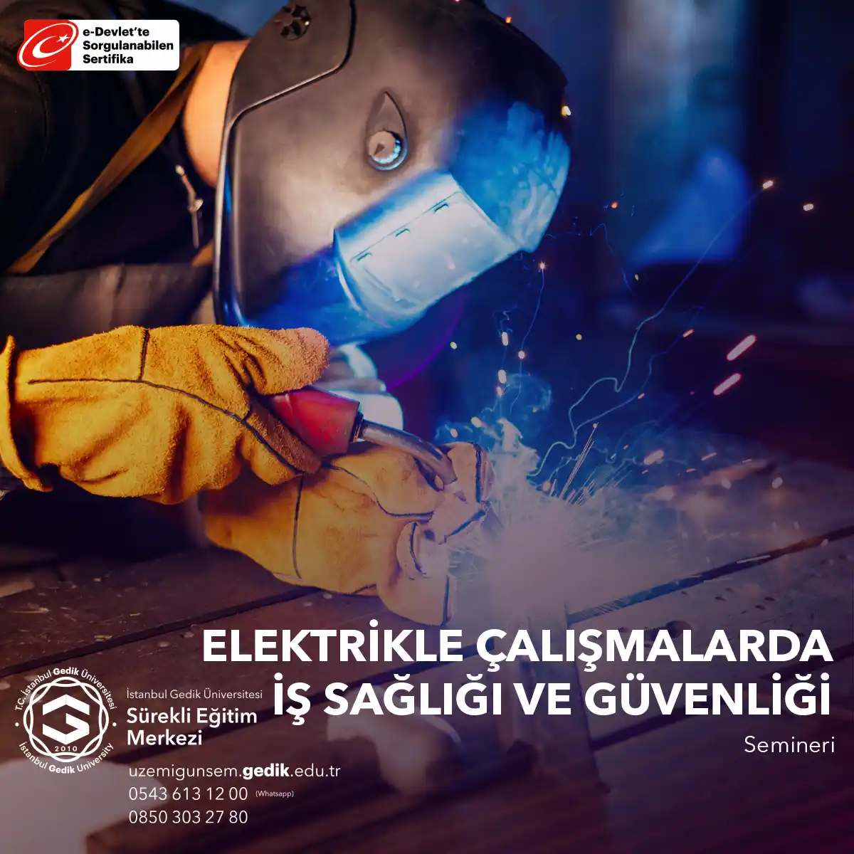 Elektrikle Çalışmalarda İş Sağlığı ve Güvenliği Semineri, elektrikle ilgili işlerde çalışanların sağlığını ve güvenliğini korumak, elektrik kaynaklı tehlikeleri anlamak ve önlemek için düzenlenen kritik bir eğitim programıdır.