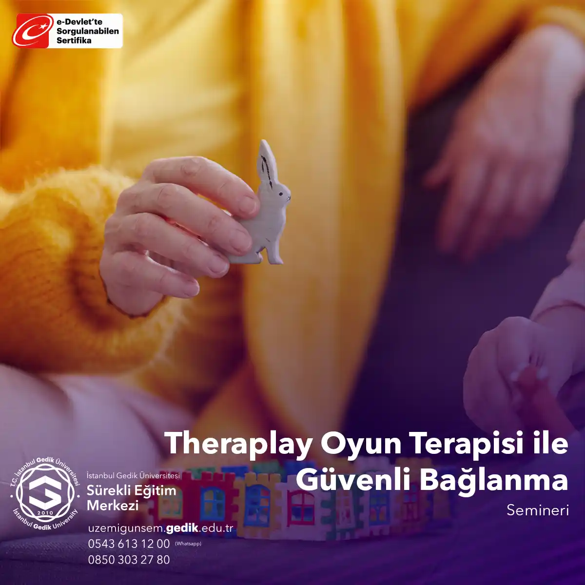 Theraplay, oyun terapisi tekniklerini kullanarak çocuklarla güvenli bağlanma ilişkileri oluşturma yöntemidir.