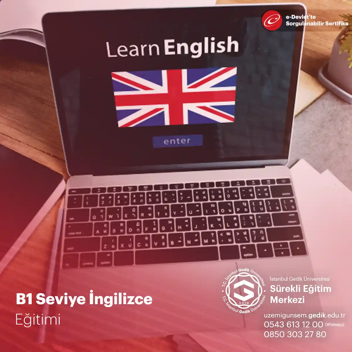 B1 Seviye İngilizce Eğitimi