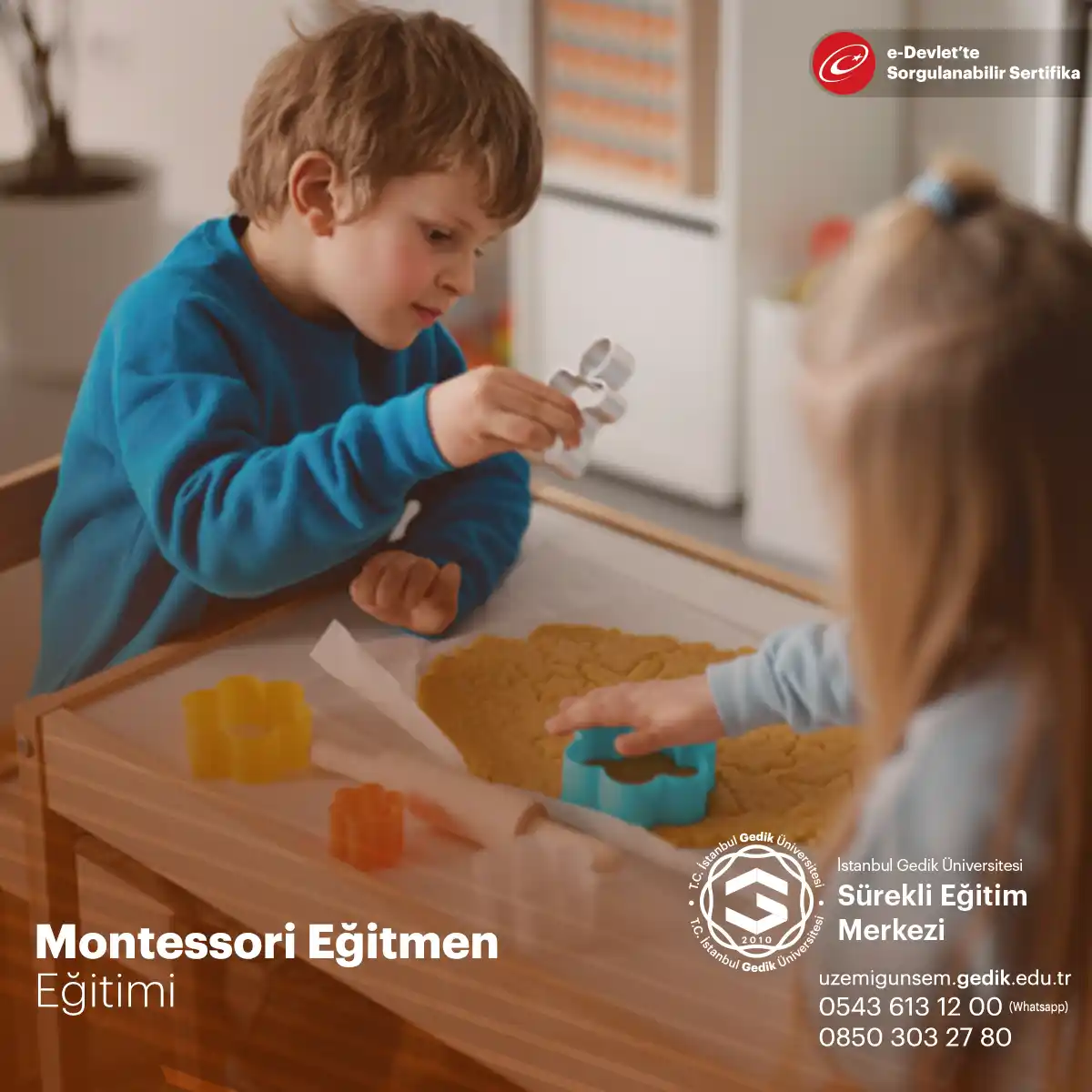Montessori Eğitmen Eğitimi (Uygulayıcı Belge)