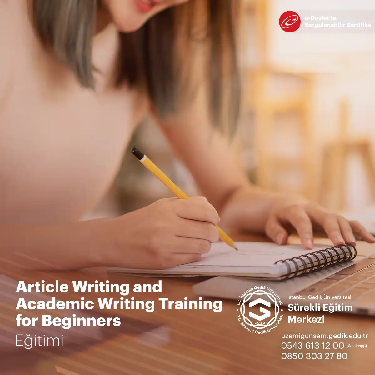 Article Writing and Academic Writing Training for Beginners