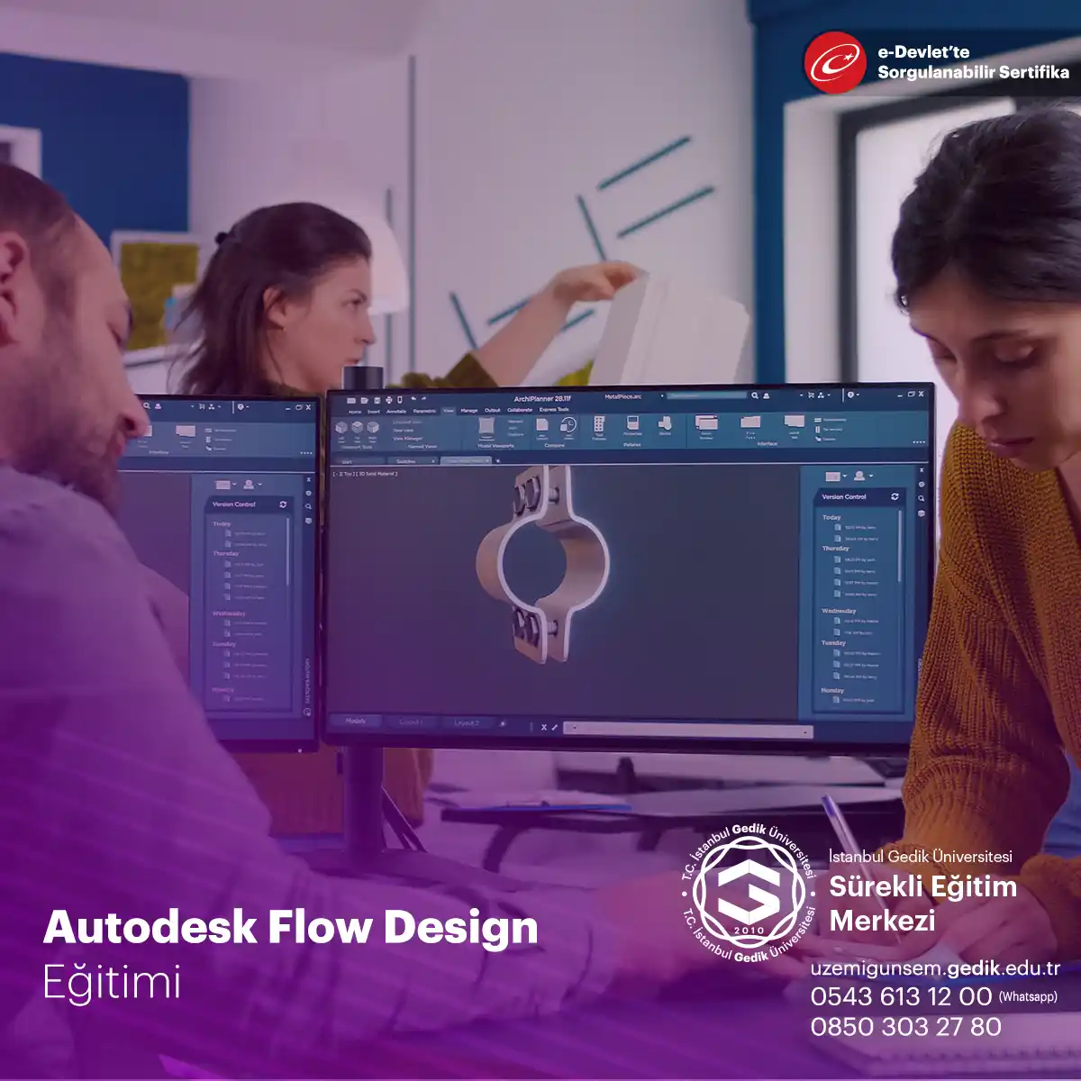Autodesk Flow Design Eğitimi Sertifika Programı