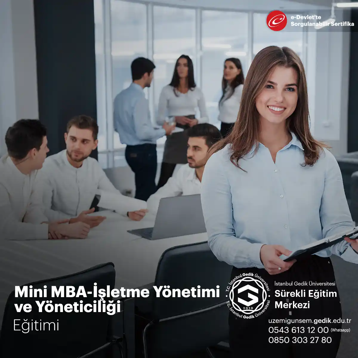 Mini MBA İşletme Yönetimi ve Yöneticiliği, katılımcılara İşletme Yönetimi ve Yöneticiliği için gerekli kavram ve terimlerin tanıtılması adına hazırlanmıştır.