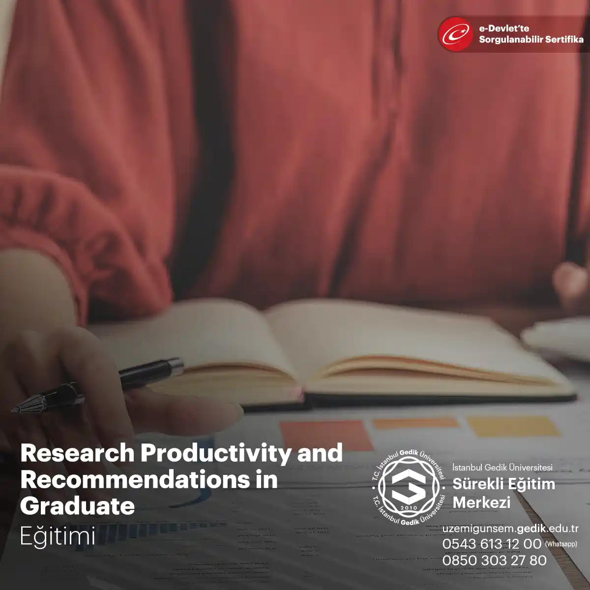 Research Productivity and Recommendations in Graduate Education