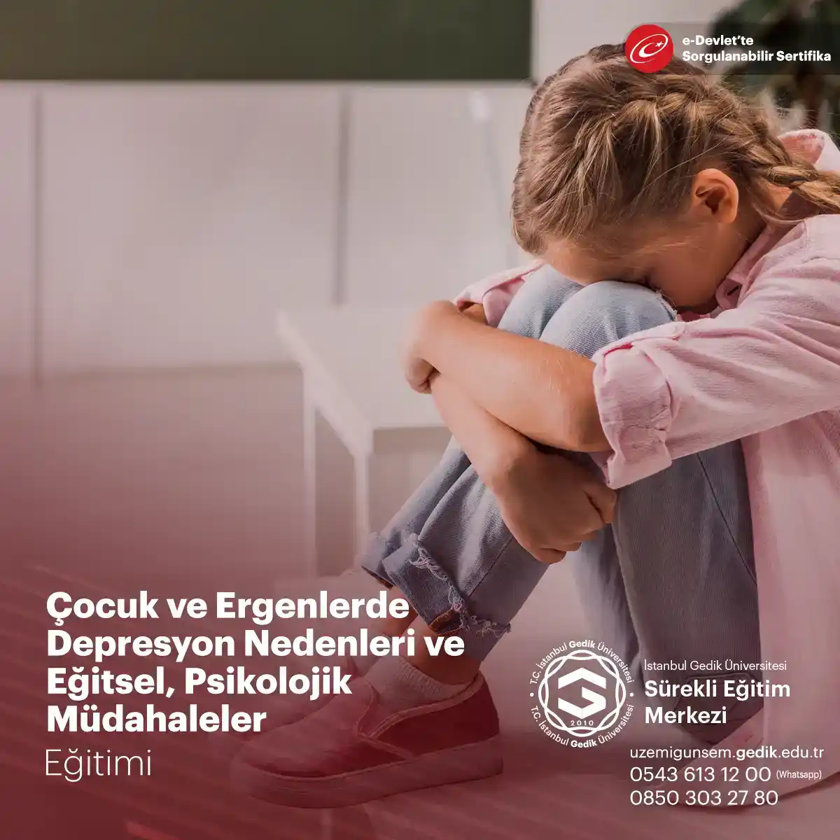 Depresyon, çocuk ve ergenlerde çok sık görülen bir psikiyatrik bozukluktur ve ciddi sonuçlara neden olabilir.